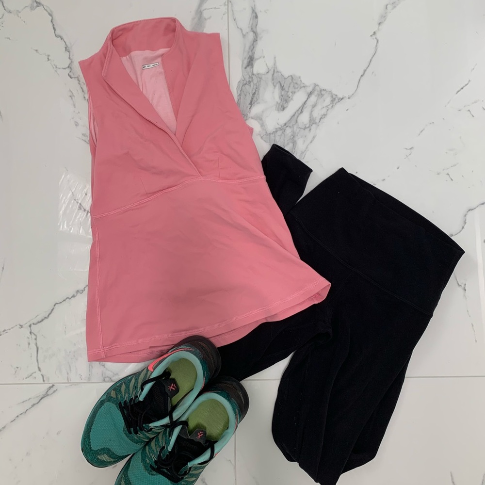 LULULEMON bra-lined athletic top